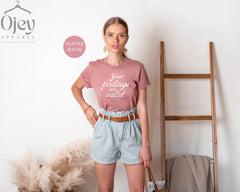Your Feelings Are Valid Shirt, Mental Health Shirt, You Matter Shirt, Mental Health Matter, Therapist Shirt, Therapist Gift, Counselor Gift