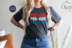 Pro God Shirt, Pro Gun, Pro Life Shirt, Pro Life, Conservative Tshirt, Life Matters Shirt, Protect Lives Protect Community, Christian TShirt