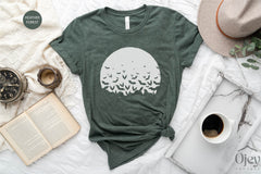 Halloween Bat Shirt, Bat Shirt, Halloween Shirt, Halloween Party Shirt, Cool Halloween Shirt, Flying Bats Shirt, Halloween Costume Shirt