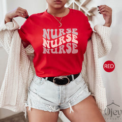 Groovy Nurse Shirt, Nurse Life Shirt,  Registered Nurse Shirt, Nurse Appreciation Gift,  Nurse School Graduation Gift, Nurse Student Shirts
