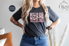 Groovy Nurse Shirt, Nurse Life Shirt,  Registered Nurse Shirt, Nurse Appreciation Gift,  Nurse School Graduation Gift, Nurse Student Shirts