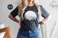 Halloween Bat Shirt, Bat Shirt, Halloween Shirt, Halloween Party Shirt, Cool Halloween Shirt, Flying Bats Shirt, Halloween Costume Shirt