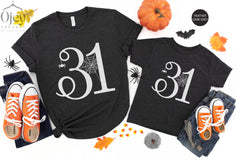 October 31 Shirt, Halloween Shirt,  Happy Halloween Shirt, Gift For Halloween, October 31st Shirt, Spooky Shirt, Halloween Party Shirt