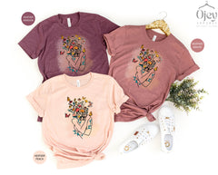 Woman Floral Shirt, Mental Health Matters Shirt, Be Kind to Your Mind Shirt, Mental Health Awareness Shirts, Mental Health Matters Gift,