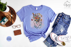 Woman Floral Shirt, Mental Health Matters Shirt, Be Kind to Your Mind Shirt, Mental Health Awareness Shirts, Mental Health Matters Gift,