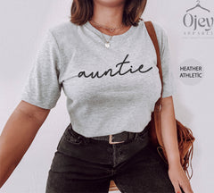 Auntie Shirt, Cool Aunt Shirt, Cute Auntie Shirts, Best Aunt Shirt, Future Auntie Tshirt, Auntie To Be Shirt, Womens Clothing, Aunt Gift