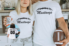 Custom Football Shirt, Personalized Jersey Shirt, College Football Shirt, Custom Team Name Shirt, Football Mom Shirt, Football Season Shirt
