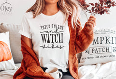Thick Thighs Witch Vibes Shirt, Funny Witches Shirt, Halloween Shirts, Halloween Gift, Halloween Witch Shirt,  Halloween Gift Shirt