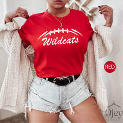 Custom Football Shirt, Personalized Jersey Shirt, College Football Shirt, Custom Team Name Shirt, Football Mom Shirt, Football Season Shirt