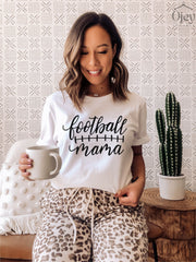 Football Mom Shirts, Football Mama Shirt, Football T-Shirts, Sport Mom Shirt, Mothers Day Gift Shirt, Football Mom Gift, Game Day Shirt