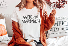 Witchy Woman Shirt, Women's Halloween Shirt, Witch Shirt, Funny Halloween Tshirt, Halloween Woman Shirt, Halloween Witch Shirt