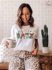 Christmas Shirts, Coffee Christmas Shirt, Christmas Latte Shirt, Christmas Shirts for Women, Cute Christmas Shirts, Christmas Gift Shirt