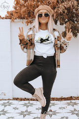 Floral Cat Shirt, Cat Lover Shirt, Cat Book Shirt, Cat Lover Gift, Gift for Her, Cat Mom Shirt Gift, Cute Cat Shirts, Cute Book Cat Shirt
