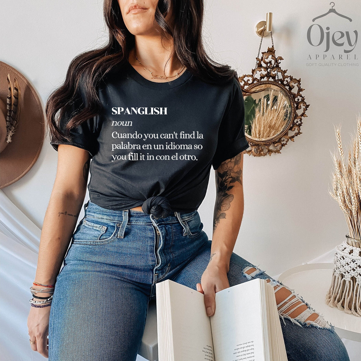 Funny Spanish Shirt, Spanglish Definition Shirt, Spanish Teacher Shirt, Spanish Teacher Gifts, Maestra Shirt, Maestra Gift Shirt