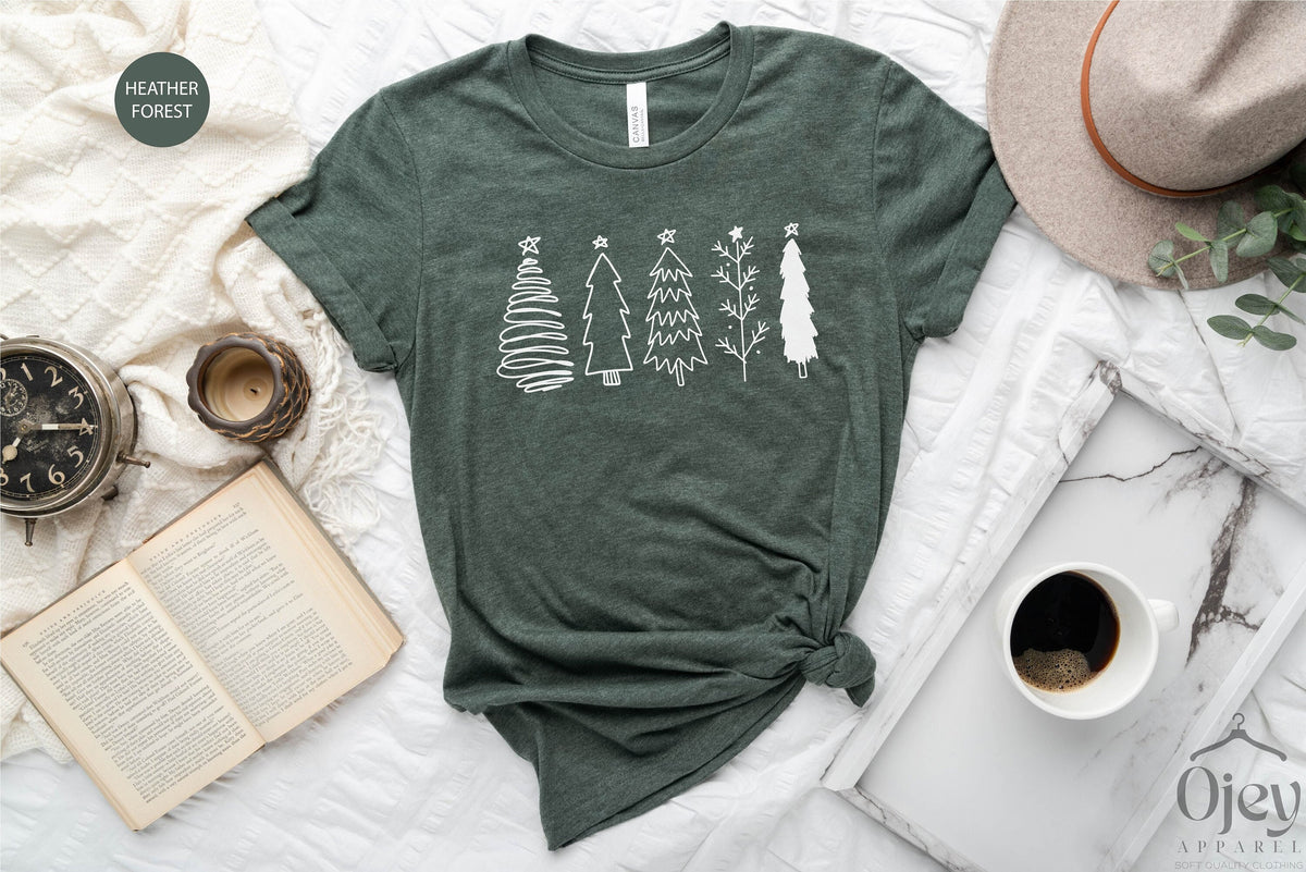 Christmas Trees Shirt, Christmas Tee, Christmas Party Shirt, Christmas Family Shirts , Merry Christmas Shirt, Christmas Spirit Shirts