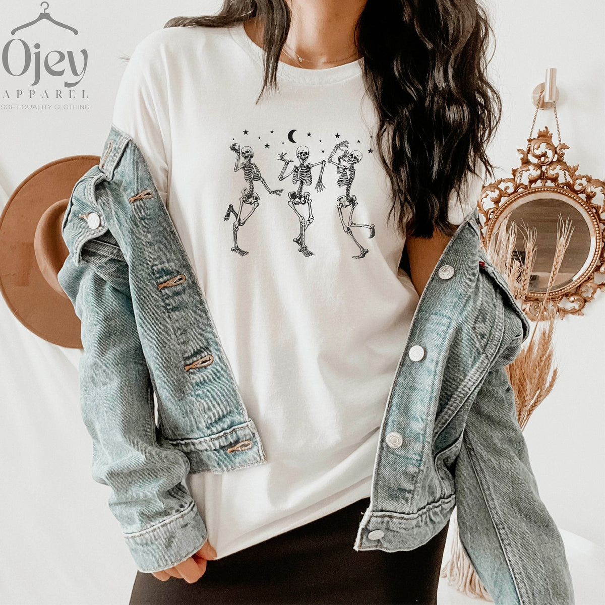 Skeleton Dancing Shirt, Halloween Shirt, Funny Skeleton Shirt, Happy Halloween Shirt, Halloween Party Shirt, Cute Skeleton Shirt Gift