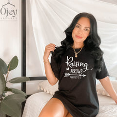 Raising Arrows Shirt, Religious Shirt, Christian Gifts,  Christian Shirt, Faith Shirt, Christian Women, Christian Mom Shirts, Christmas Gift
