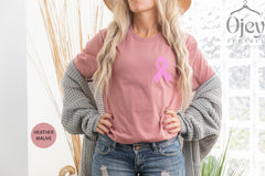 Pink Ribbon Shirt, Cancer Ribbon Shirt ,Warrior Pink Ribbon Shirt, Breast Cancer Awareness Tee, Hope Shirt, Breast Cancer Women Shirts