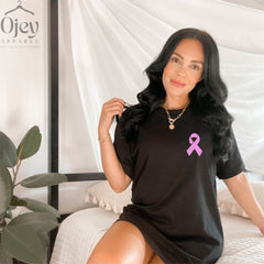 Pink Ribbon Shirt, Cancer Ribbon Shirt ,Warrior Pink Ribbon Shirt, Breast Cancer Awareness Tee, Hope Shirt, Breast Cancer Women Shirts