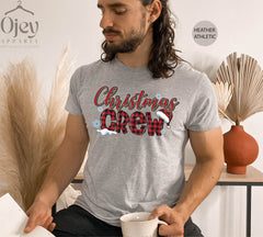 Christmas Crew Shirts, Family Christmas Shirts, Christmas Pajama Shirts, Matching Christmas T-Shirts, Cute Christmas Tees, Plaid Shirts