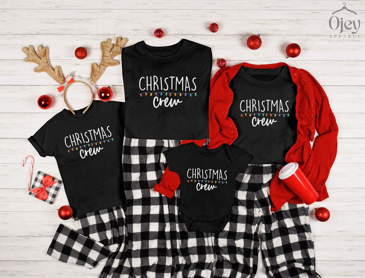 Christmas Crew Shirts, Christmas Family Shirts, Matching Christmas Shirts, Family Christmas Tees, Christmas Shirts, Unisex Christmas Shirts