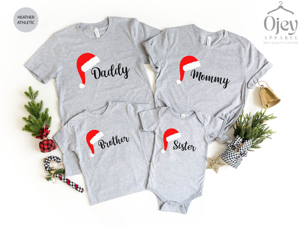 Custom Christmas Family Shirts, Personalized Christmas Shirts, Family Custom Christmas Tees, Christmas Shirts, Unisex Christmas Shirts