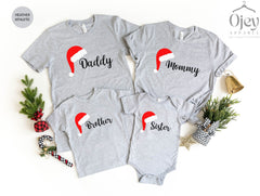Custom Christmas Family Shirts, Personalized Christmas Shirts, Family Custom Christmas Tees, Christmas Shirts, Unisex Christmas Shirts