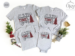 Most Wonderful Time Of The Year Shirt, Christmas Spirit Shirt, Gift For Christmas, Family Christmas Shirts, Xmas shirt, Christmas T-Shirt