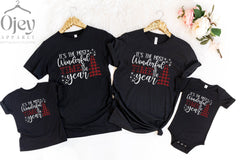 Most Wonderful Time Of The Year Shirt, Christmas Spirit Shirt, Gift For Christmas, Family Christmas Shirts, Xmas shirt, Christmas T-Shirt