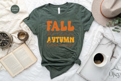 Fall Breeze Autumn Leaves Shirt, Cute Fall Tshirts, Autumn Shirt, Fall Tee, Thanksgiving Shirt, Fall Lover Shirts, Fall Vibes Shirts