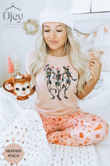 Christmas Skeleton Shirt, Lights Skeleton Shirt, Dancing Santa Shirt, Funny Christmas Shirt, Christmas Gift Shirts, Christmas Spirit TShirt