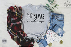Christmas Shirt, Christmas Vibes Shirt, Women's Christmas Shirt, Family Christmas Shirts, Fun Christmas Shirts, Christmas Gift, Merry Xmas
