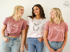 Valentine Kids Shirt, Custom Toddler Shirt, Valentine Animal Shirts, Kids Valentine Shirt, Funny Toddler Shirt, Personalized Gift