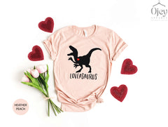 Loveasarus Shirt , Toddler Valentine Shirt, Kids Valentine Shirt, Boys Valentine Shirt, Baby Valentine Shirt, Dinosaur Valentine Shirt