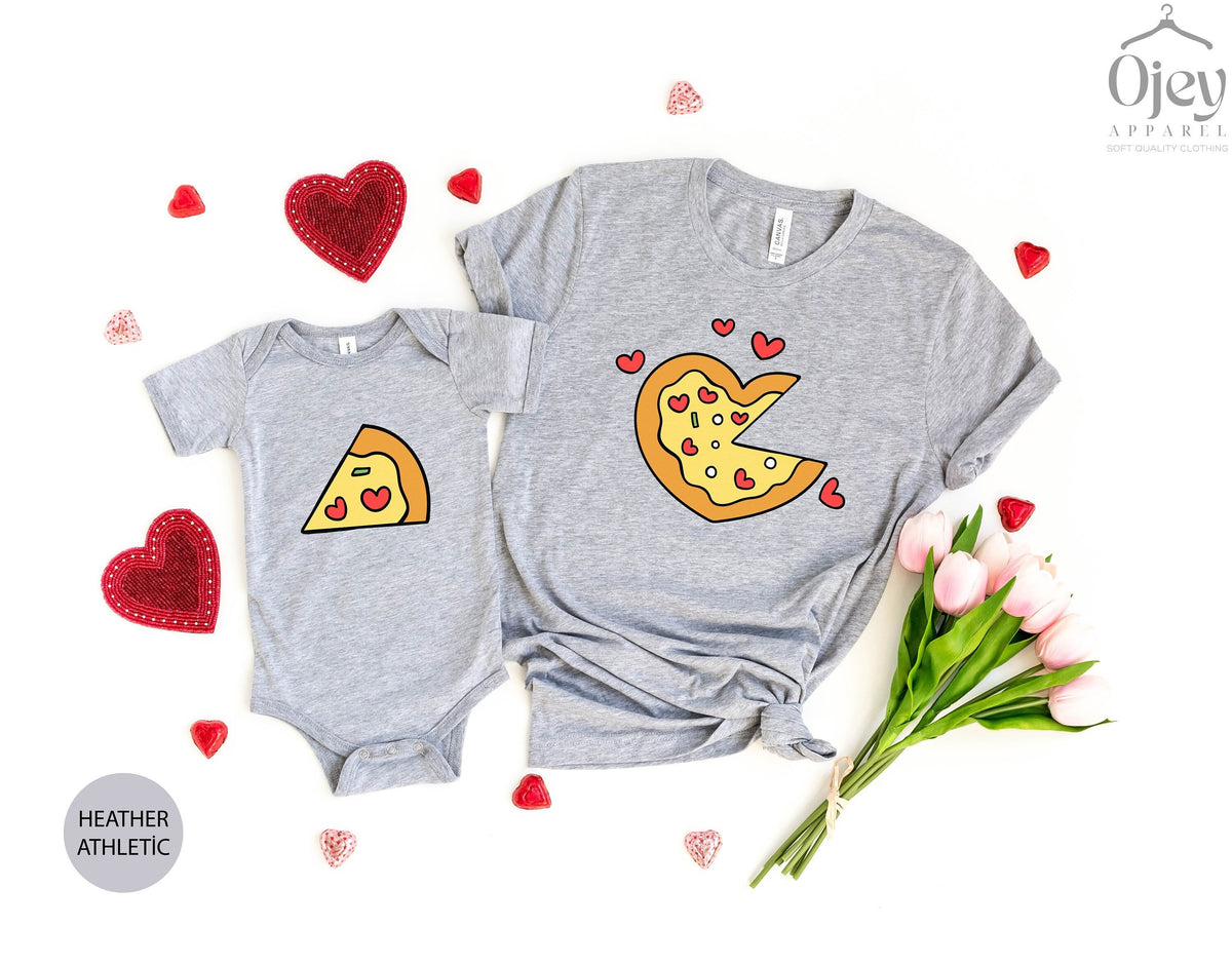Couples Valentine Shirt, Pizza Couples Valentine Shirt, Matching Couples Shirt, Mom and Me Valentine Shirts, SOLD INDIVIDUALLY