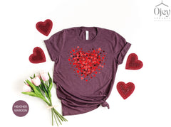 Valentine Day Shirt, Valentine Couples Shirt, Valentine Heart Shirt, Valentine Dy Gift, Gifts for Her, Valentine Gift for Her, Valentine Tee