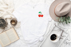 Cherry Valentine Shirt Cute Valentine Shirt Valentine Heart Shirt Valentine Toddler Shirt Friend Valentine Gift Mom Gift Gift for Teacher