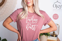 Valentine Teacher Shirt, Teacher Valentine Gift, Valentine Teacher Crew, Teaching Filly My Heart, Valentines Gift for Teacher, Teacher Crew