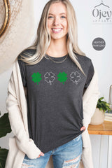 Patrick Day Tee, St Patty's Day Shirt, Shamrock Shirt, Irish Tee, Clover Shirt, Lucky Charm Tee, Cute Clover Shirt, Cute St Patrick Shirt