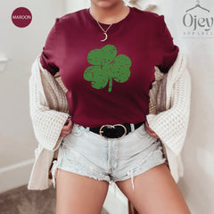Shamrock Shirt, st pattys day shirt, St Particks Day Tee, Paddys Day Shirt, Irish Womens Tee, Saint Patricks Day, Lucky Shirt, St Patty's,