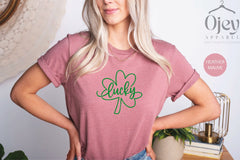St. Patrick Day Tee, St Patty's Day Shirt, Shamrock Shirt, Irish Tee, Clover Shirt, Lucky Charm Tee, Feeling Lucky Shirt