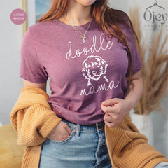 Golden Doodle Mama T-shirt, Doodle Mom Shirt, Doodle dog shirt, Doodle Mama Shirt Gift,  Dog Shirts for Women, Dog Mom Shirt, Fur Mama Tee