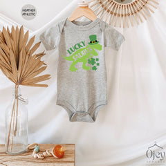 Kids St. Patrick Shirt, Luckysaurus Shirt, Dinosaur St. Patrick Shirt, St. Patrick Day Shirt, Kids St. Patrick Gift