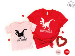 Loveasarus Shirt , Toddler Valentine Shirt, Kids Valentine Shirt, Boys Valentine Shirt, Baby Valentine Shirt, Dinosaur Valentine Shirt