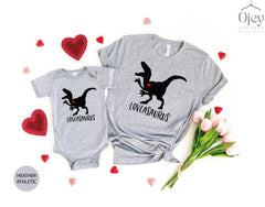 Loveasarus Shirt , Toddler Valentine Shirt, Kids Valentine Shirt, Boys Valentine Shirt, Baby Valentine Shirt, Dinosaur Valentine Shirt