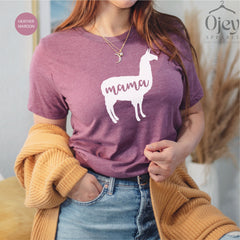 Mama Llama Shirt, Llama Drama Shirt, Mom and Me Llama Shirts, Llama Theme Shirts, llama Party Shirts, Baby Llama Shirt Gift, Llamas Part Tee