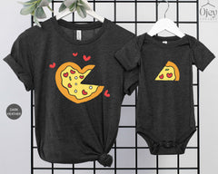 Couples Valentine Shirt, Pizza Couples Valentine Shirt, Matching Couples Shirt, Mom and Me Valentine Shirts, SOLD INDIVIDUALLY