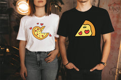 Couples Valentine Shirt, Pizza Couples Valentine Shirt, Matching Couples Shirt, Mom and Me Valentine Shirts, SOLD INDIVIDUALLY