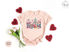 Be Mine Shirt, Valentine Day Shirt, Valentine Coffee Shirt, Women's Valentine Day Shirts, Valentine Day Gifts, Valentine Girlfriends Shirt