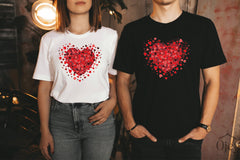 Valentine Day Shirt, Valentine Couples Shirt, Valentine Heart Shirt, Valentine Dy Gift, Gifts for Her, Valentine Gift for Her, Valentine Tee